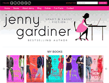 Tablet Screenshot of jennygardiner.net